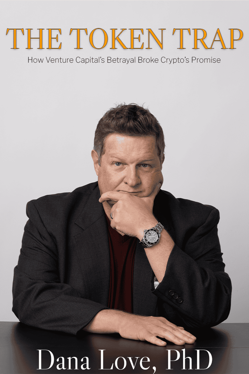 Book cover for The Token Trap, a book by Dana Love, PhD